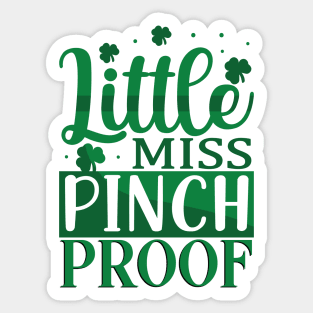 Little Miss Pinch Proof Sticker